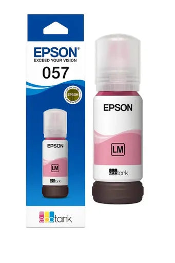 Epson 057 Light Magenta Ink Bottle for EcoTank Printers - Printers